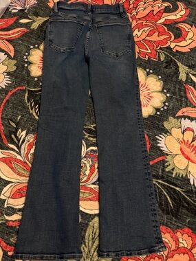 Madewell Mid Rise Kick Out Jeans Size 24 Dark Wash